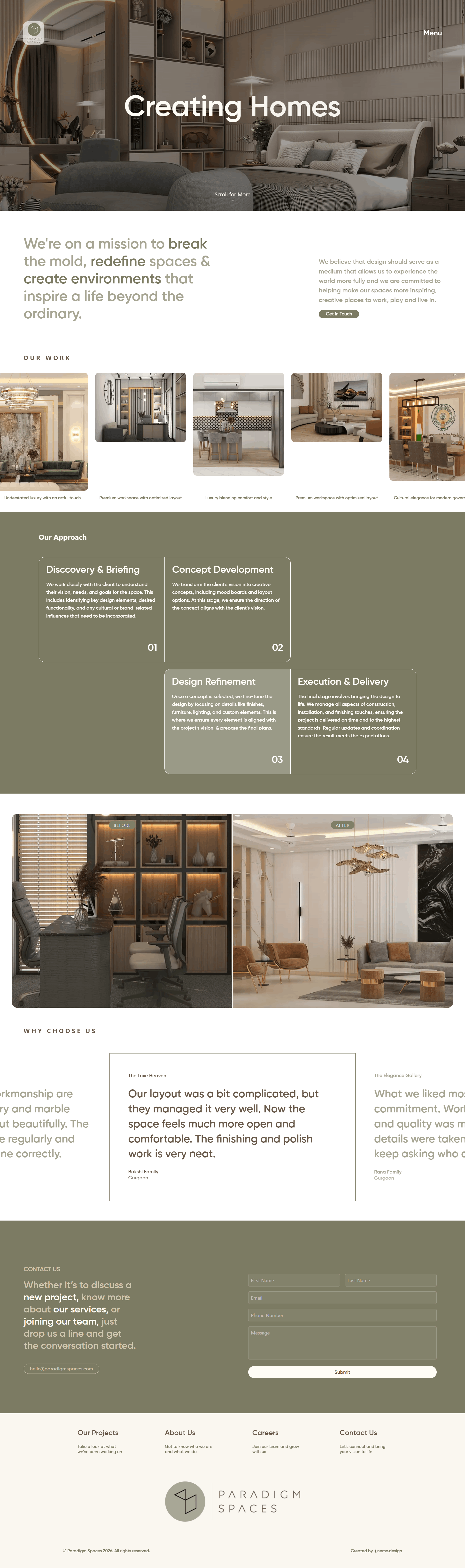 website preview